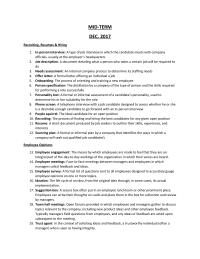 Business management Mid-term