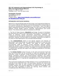 Syllabus THREE RIVERS COMMUNITY