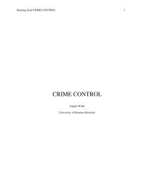 Criminal Career