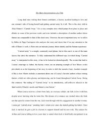 Research Findings- Alice Munro