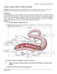 Biology BSC 1005C  Biological