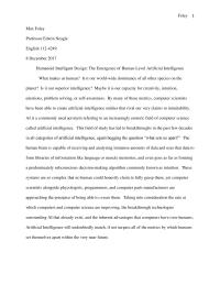 Humanoid Intelligent Design: The Emergence of Human-Level Artificial Intelligence