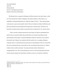 Religious Syncretism and Resistance