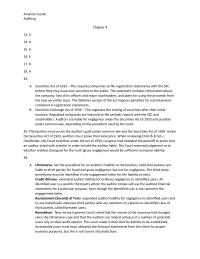 ch 4 audit homework