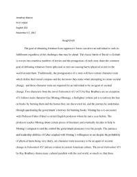 Essay on English 103