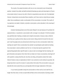 Interpersonal Communication