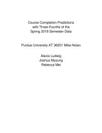 Final project Course Completion