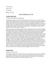 Annotated Bibliography Emely