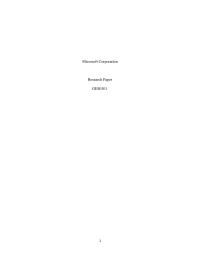 Microsoft Corporation