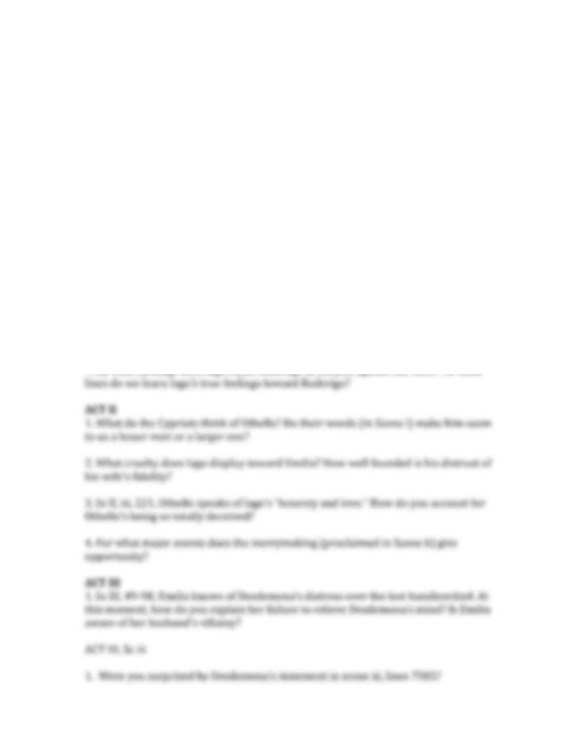 Othello william shakespeare pdf image