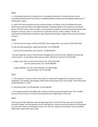 Annual Financial Statement Report