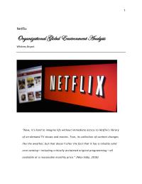 Netflix 1NetflixOrganizational