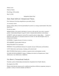Psychology Of Personality