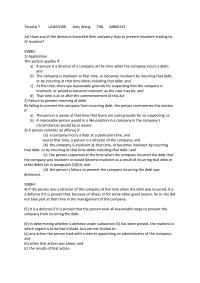 Tutorial 7