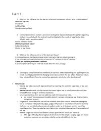 Business law Exam 11 Which of the