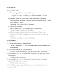 Finance QUESTION ONEIMAGE MARKET
