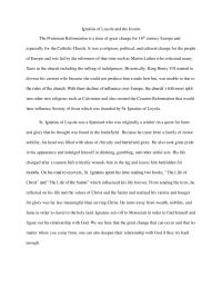 Ignatius of Loyola and the Jesuits