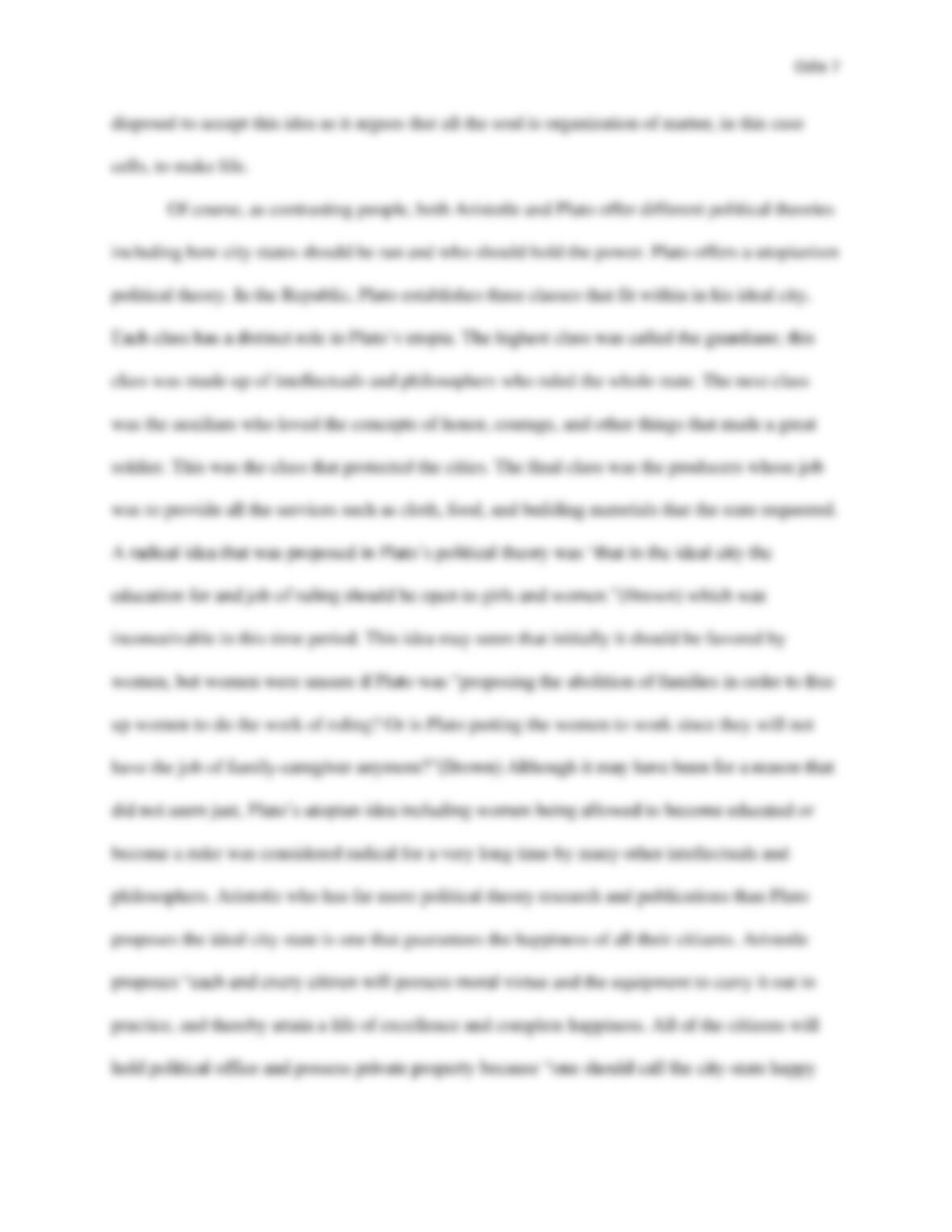 Aristotle was an ungrateful student of plato image