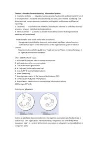 Accounting Information Systems