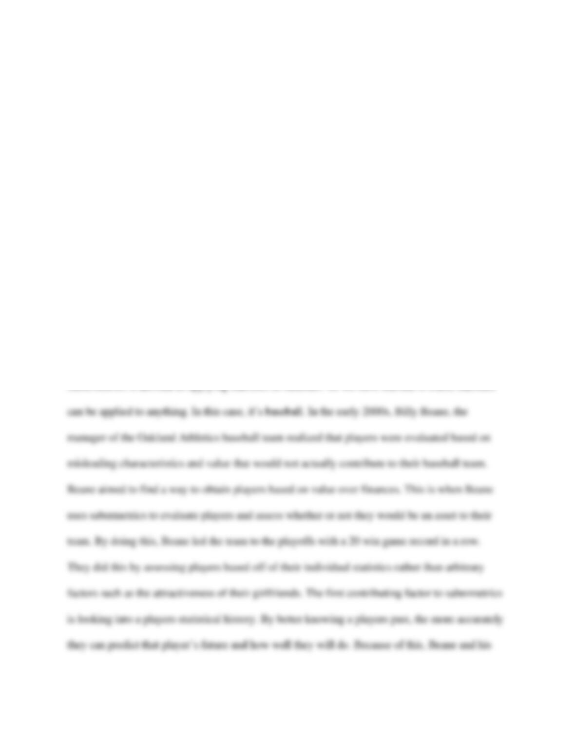 Moneyball movie analysis Moneyball movie analysis picture