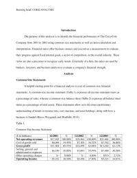 Coke Analysis