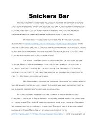 Snickers