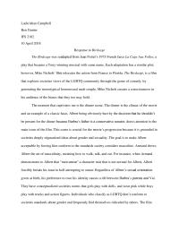 birdcage film response