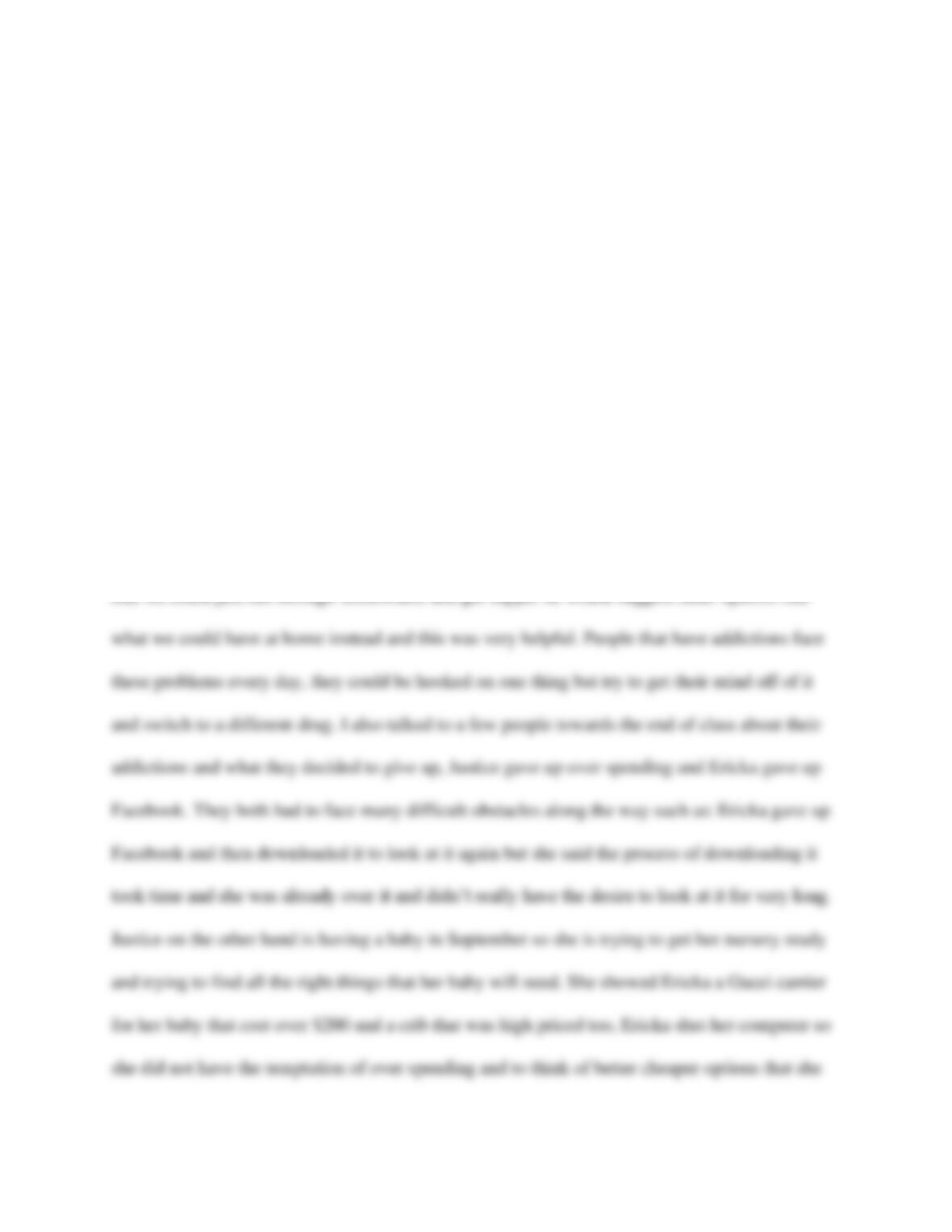 Abstinence essay