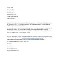 Letter Of Proposal