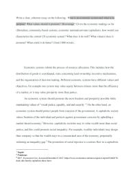 Economic Systems