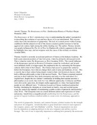 Book Review of the Renaissance at War