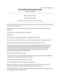 Social Media Marketing – Lowes Campaign