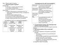 LAW OUTLINE