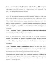Video case study: Information system in Global business