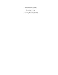The Healthsouth Scandal