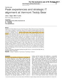 Vermont Teddy Bear For the