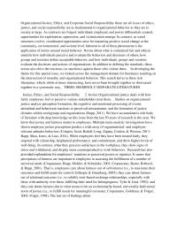 organizational justice