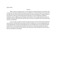 Econ Essay 4.1