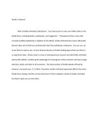Kindle Unlimited