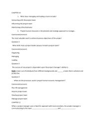 Project Managemnet