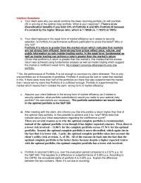 Institutional Questios