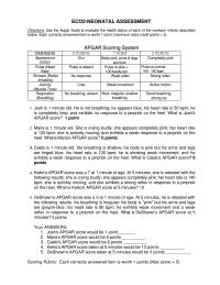 Neonatal Assesment
