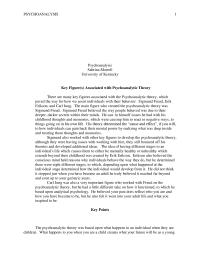 6Weekly Critical Review – Psychoanalysis