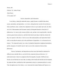 Racism & Imperialism