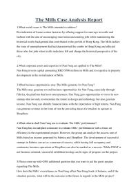 The Mills Case Report