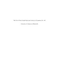 The Life of Franz Joseph Haydn