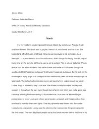 march the book