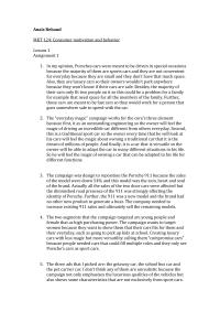 Porsche Case Study