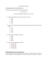 Question Set 3 Answers
