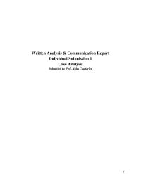 Liu Bai Report